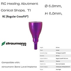 US Straumann RC Healing Abutment Healing Closure Fits ITI Bone Level Regular BLT