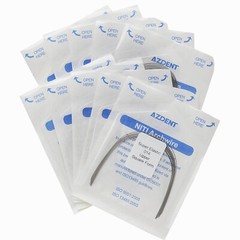 Dental Orthodontic Super Elastic NITI Arch Wire Round Ovoid/Square/Natural