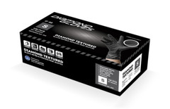 Industrial Powder Free Black Nitrile Gloves XS to XXL 9mil 10x100pcs/Bx