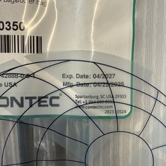 PACK OF 4 CONTEC EZMP0350 15″ EASYCURVE STERILE MOP HEAD Exp 04/2027