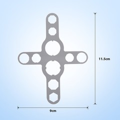 AZDENT Dental Handpiece Back Cover Implant Wrench fit Implant Motor Turbine