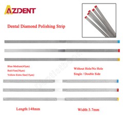 Dental Diamond Polishing Finishing Strips Saw Orthodontic IPR Strip Fine Medium
