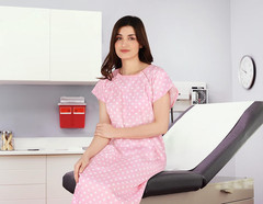Women’S Hospital Gown Soft Comfortable and Stylish Patient Gown
