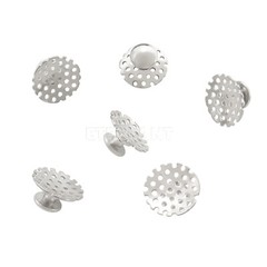 10XETERFANT Dental Ortho Bondable Lingual Buttons Round Base with Hole 10pc/pack