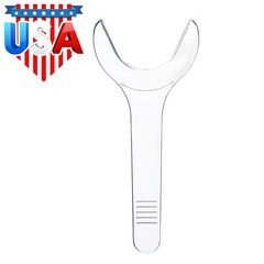 10pcs/packs Dental Autoclavable Lip Cheek Retractor T-shape Mouth Opener Clear