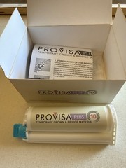 NEW Provisa Plus 10 Crown & Bridge Material – A2 1 – 50 ml Cartridge & 10 Mixing