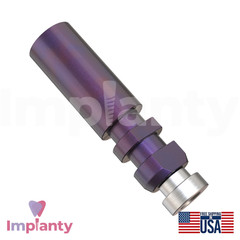 5x Dental Fixture Analog Ø3.5mm Fuchsia Compatible Nobel Replace Select Replica