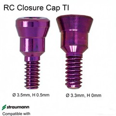 US Dental Healing Abutment Closure Screw For Straumann B0ne Level NC/RC Implant