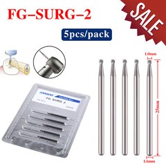 Dental Surgical Round Tungsten Carbide Bur 19mm/25mm For High Speed Handpiece XL