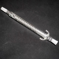 Lab glass graham condenser for distillation coil condenser 24/40 lab glassware