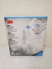 *NEW* 3M 9205+ N95 Aura Particulate Disposable Respirator Foldable (20-Pack)