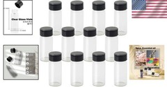 Lightweight 4ml Glass Bottles – Stylish and Secure Storage Solution, Pack of 12
