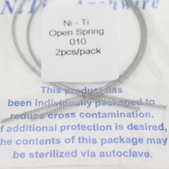 Dental Orthodontic Niti Open Closed Coil Spring Arch Wire 010 012 6/9/12mm 180mm