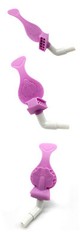 2pcDental Bite Block Strong Suction Tube Ejector Autoclavable Dryshield Adapater