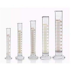 5ml – 1000ml Transparent Graduated Measuring Cylinder with Stopper Lab Supplies