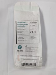 Puritan 806-WC Cotton Tipped Applicators 6″ Wood Handle 800ct 8 Bags x 100 USA
