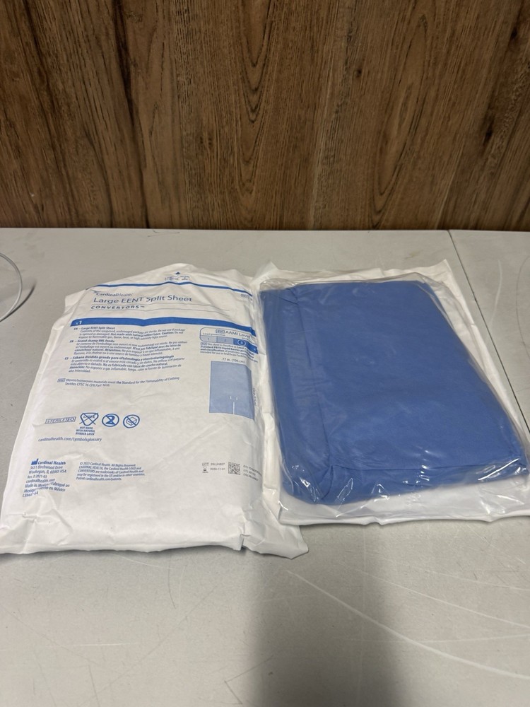 Cardinal Health Large EENT Split Sheet Sterile Ref 9447 AAMI Level 3