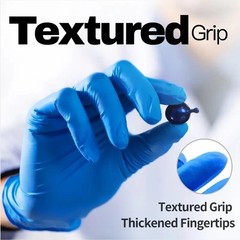 YUMARCH Blue Nitrile Gloves Disposable Powder Free S M L 20 50 100PCS