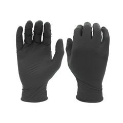 6112PF Biodegradable Powder-Free Nitrile Disposable Safety Glove, Food Safe