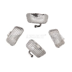 40Pcs AZDENT Dental Orthodontic 1st Molar Buccal Tube Bondable Non-conv Roth.022