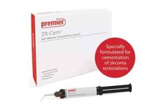 Premier Dental ZR-Cem Self-Adhesive Resin Cement Zirconia crowns 8gm Translucent
