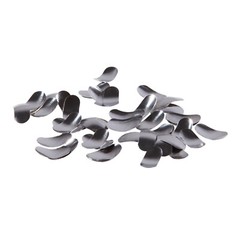 50Pcs Dental Metal Matrices Matrix Band Sectional Contoured Refill Medium 35μm
