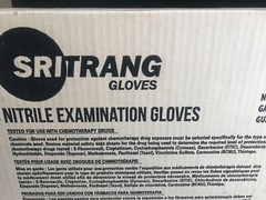 2500 Gloves Case – Blue Nitrile Exam Gloves Size Large Powder Free 3 Mil