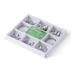 100Pcs/Box Dental Matrices Bands Sectional Contoured Metal Matrix bands soft
