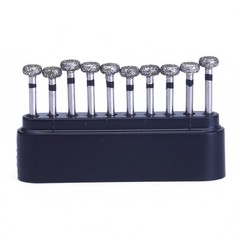 10Packs AZDENT Dental Super Coarse FG Diamond Grit Burs For High Speed Handpiece