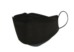 5 Pack KF94 BLACK Protective Face Mask Adult Unisex Made in Korea KFDA Approved