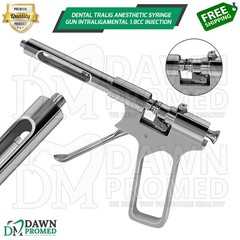 Dental Tralig Anesthetic Syringe Gun Intraligamental 1.8cc Injection German Gr