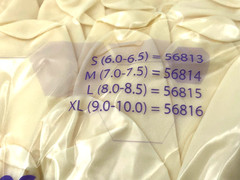 Kimtech 56815 – G3 Disposable Latex Gloves, Beige, Sz: L / Large (8-8.5), 100 Pk