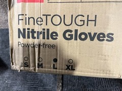 (QTY 2000) Eagle 1162402 FineTOUGH Disposable Nitrile Gloves Indigo Large