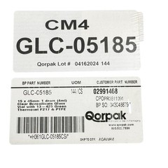Qorpak GLC-05185 Clear Borosilicate Glass Vials – 144 Count Case 15X45MM