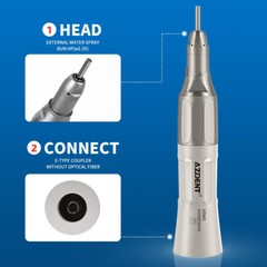 Joydental Dental 1:1 Slow Low Speed Straight Handpiece Nose Cone E-type HP