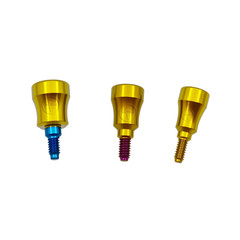 1 pcs Concave Healing cap Gingiva formers fit to MIS Seven platform D4.0/4.8/5.5