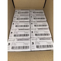 Case=10 AMMEX APFN42100 Nitrile Small Medical Gloves