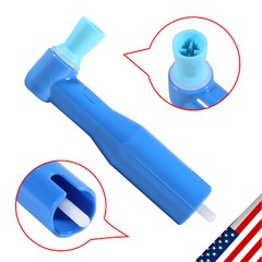Dental Prophy Angles Firm Cup Blue, Disposable & Latex Free (1 Box of 100)