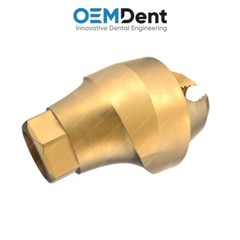 Angulated Multi Unit 17° 1.6mm Abutment RP Nobel Active® Compatible Conical