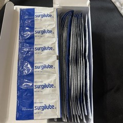 Surgilube Surgical Lubricant Sterile Jelly Foil Pac 3g – 144 Single Use Packets