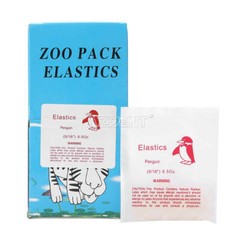AZDENT Dental Ortho Elastics Latex Braces Rubber Bands 3.5/5.0/6.5OZ 5000Pcs/box