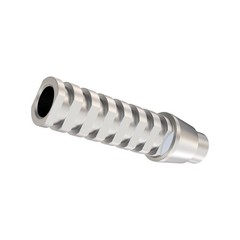 1pcs Temporary Straight Titanium Abutment With Screw Conical Connection RP