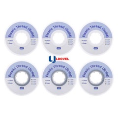 25feet/Roll Solid Elastic Thread Dental Ortho Clear Powerful 020 025 030 Gray