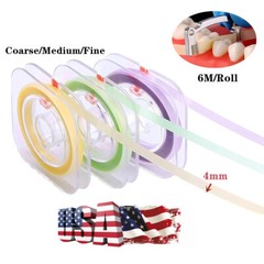 3Roll Dental Polishing Strip Composite Resin Sanding Finishing 6M/Roll