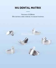 Dental Sectional Contoured System Matrix Bands M4 Metal Matrices Refill 50pcs