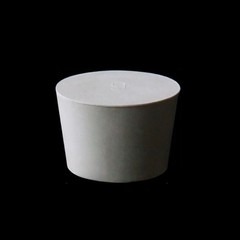 White Rubber Bung Stopper Tapered Plugs Laboratory Solid Stoppers Various Sizes