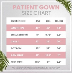 NY Threads Women’s Hospital Gown Soft and Stylish Patient Gown,…