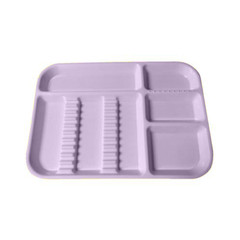 Plasdent 300BDS-10PS Set-Up Tray Divided SizeB Ritter 13-1/2″x9 5/8″x7/8″ Lilac