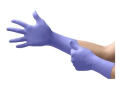 (500/Cs) ANSELL Microflex Supreno EC Nitrile Exam Gloves – XSmall – Violet Blue