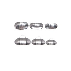 300PCS Dental Metal Matrices Matrix Band Sectional Contoured Refill S/M/L 35μm